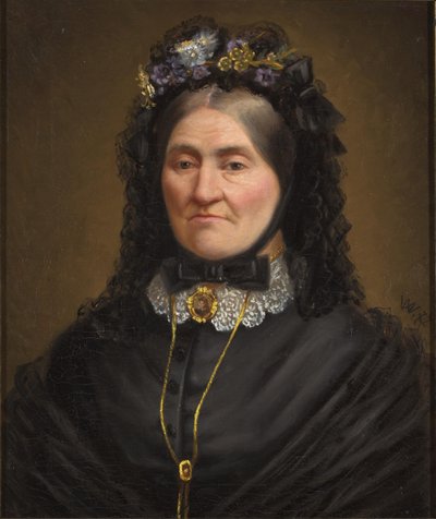 Portræt af Josephina Hermina Hubertina van Waegeningh af Unbekannt Unbekannt